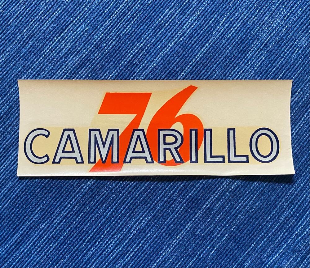 VTG Union 76 Oil Camarillo Ventura County California Decal Gas Station Souvenir